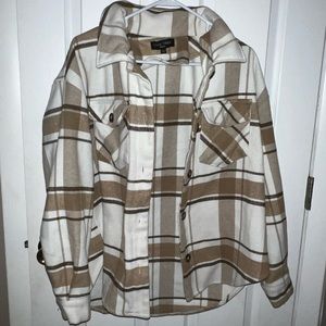 Plaid shacket